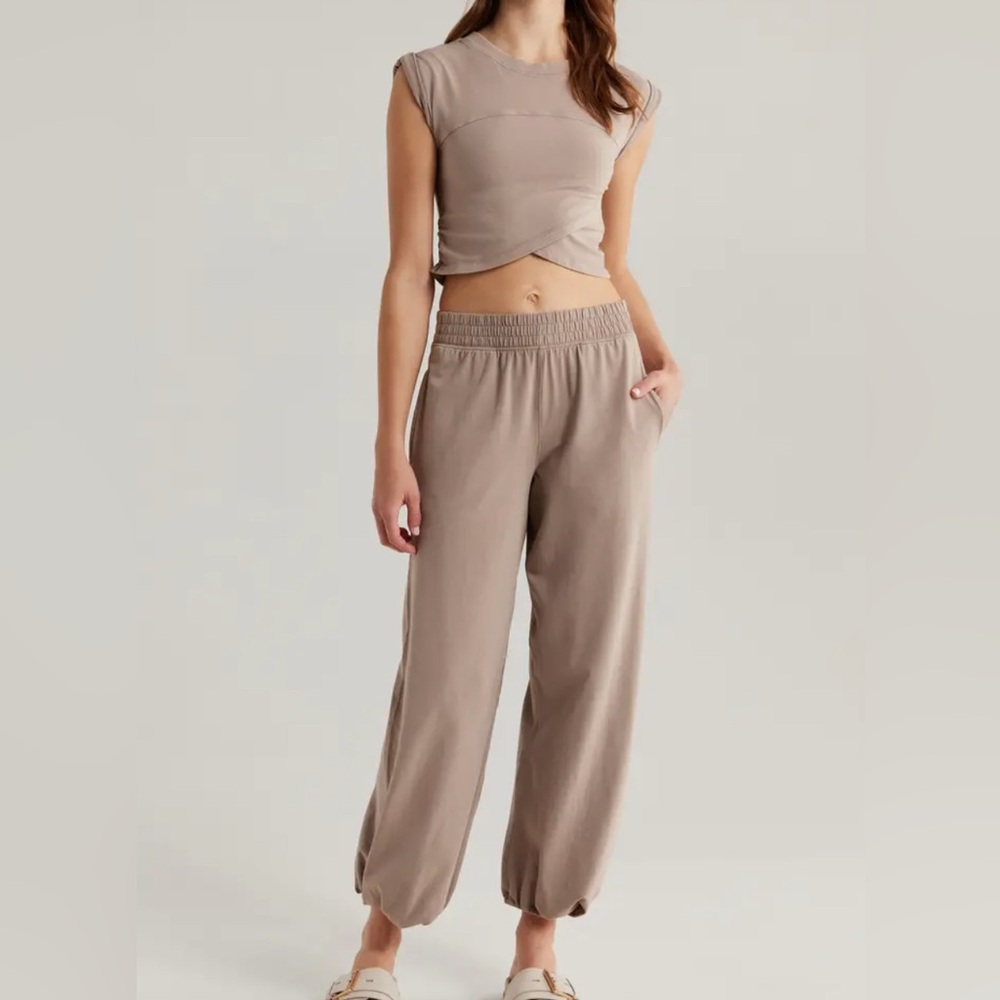Free People Hot Shot Crossover Set Tan